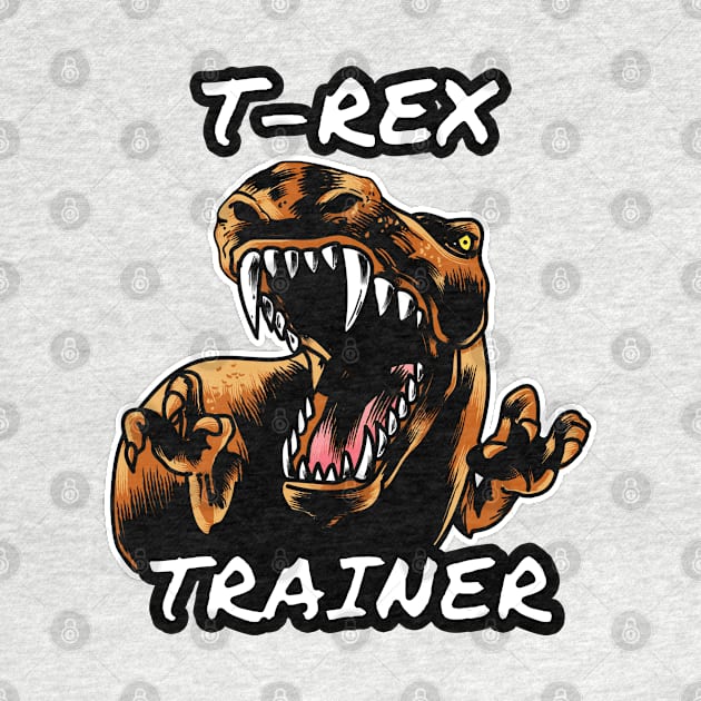 🦖 Ferocious Jurassic-Era Predator, T-Rex Dinosaur Trainer by Pixoplanet